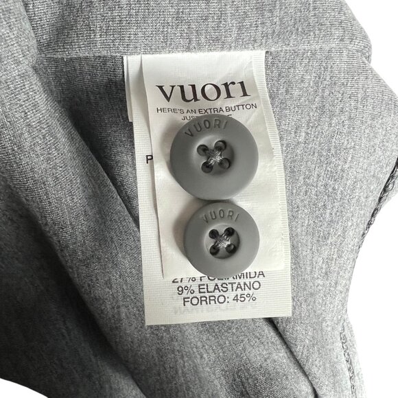 Vuori Men's Vail Knit Blazer in Heather Gray Size XL V571 - Picture 4 of 11